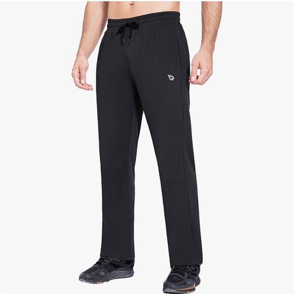 Men's Black Athletic Pants